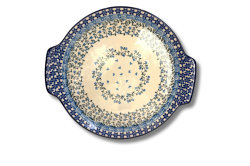 152 Bunzlau Ronde Serveerschaal 1821X Serveerschalen